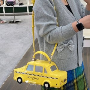 Kate Spade 奥莱大促 幻彩耳钉$52、封面Taxi包$559