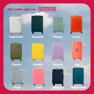 American Tourister官网黑五开启 黑色软壳登机箱$132