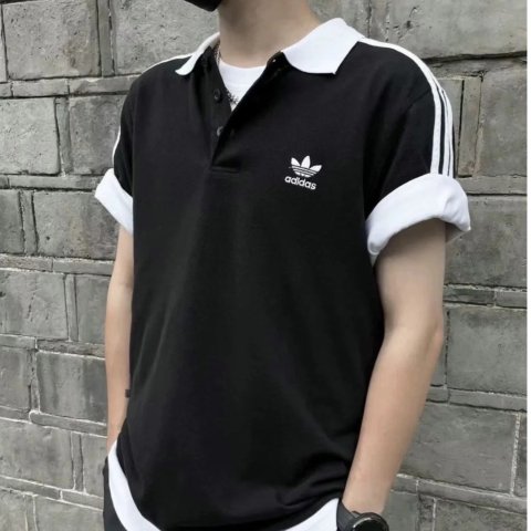 Adidas复古感这不就拿捏了！三叶草Polo