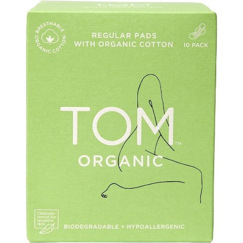 TOM Organic Regular超薄卫生巾 10片