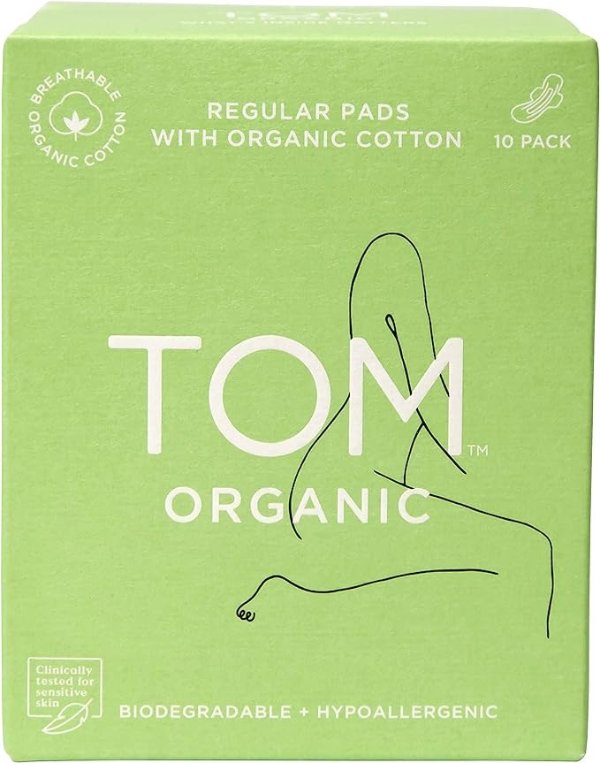 TOM Organic Regular超薄卫生巾 10片