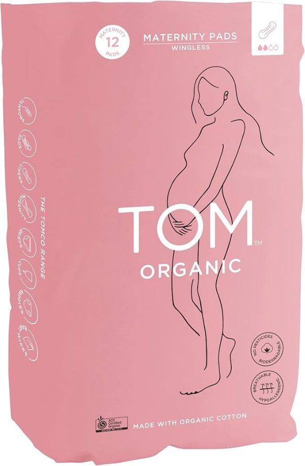 TOM Organic 孕期卫生巾 12片