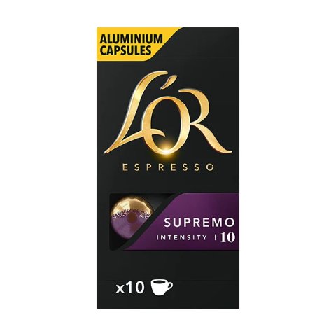 L'OR 浓缩咖啡 - Supremo - 每包 10 粒胶囊