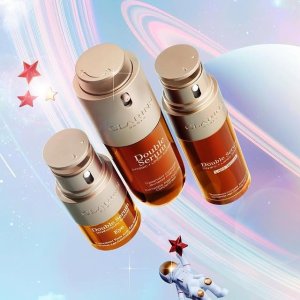 Clarins娇韵诗全场大促 双萃精华+眼精华套装$187