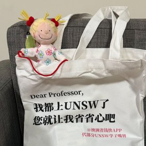 UNSW 【逢考必过】版Tote包免费领