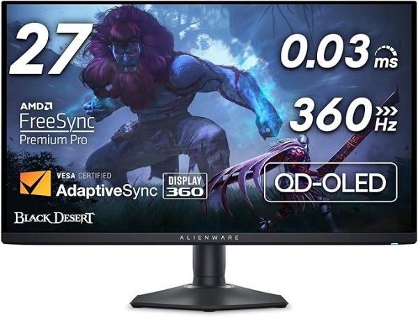 AW2725DF 26.7英寸 360Hz 高刷游戏显示器