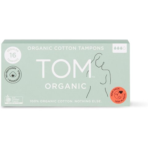 TOM Organic Regular卫生棉条 16个