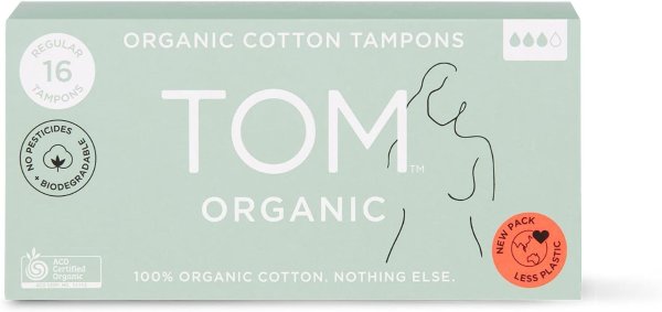 TOM Organic Regular卫生棉条 16个