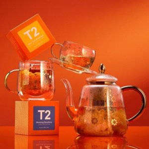 Click Frenzy：T2茶8折闪促 包括折扣款❗柠檬姜草茶$4