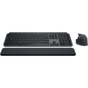 Logitech MX Master 3S 鼠标 + MX Keys S 键盘 + MX 腕托