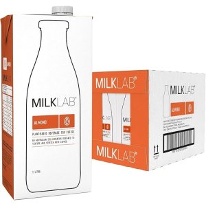 折合$3.7/LMILKLAB 杏仁奶 8瓶 x 1L