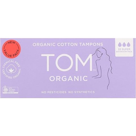 TOM Organic Super卫生棉条 32个