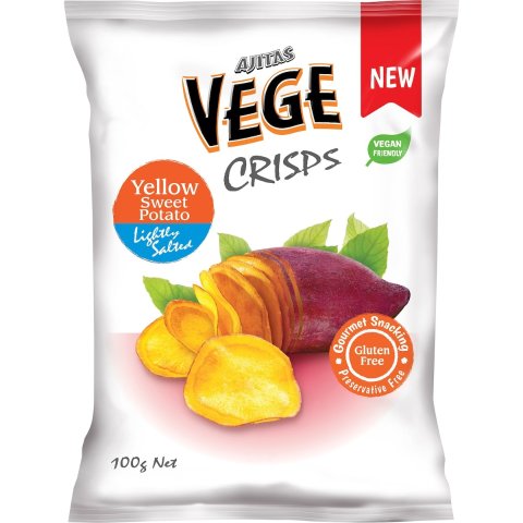 Vege Chips 黄红薯熟食薯片 100g