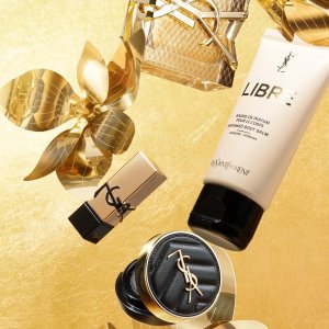 YSL Beauty 全场7折+送自选6件套礼包🎁至高再返$75礼卡！