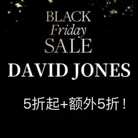 5折起+折上折！CK内衣$14David Jones 黑五倒计时 酷彩砂锅$72起 SKIMS连衣裙$89