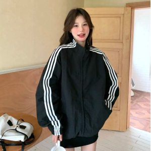 Adidas 平价捡漏专场 复古三道杠Polo卫衣$45