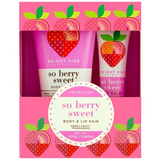 BrightLife 身体和唇膏套装 - So Sweet Berry 2 件套