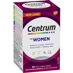 Centrum女性复合维生素60片