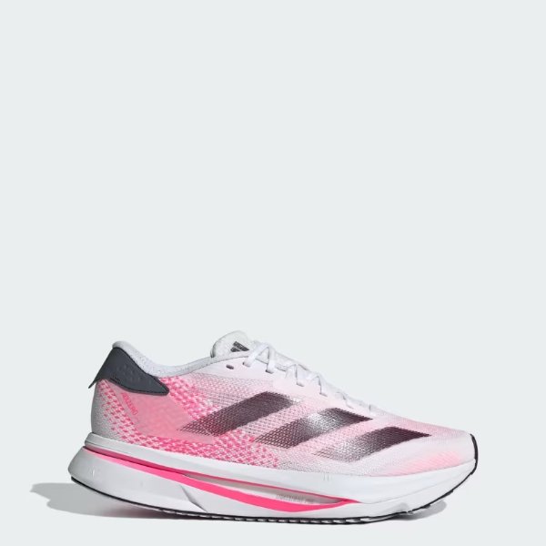 Adizero SL2 粉色厚底运动鞋