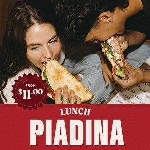 免费：Crust Pizza 12月13日本周五 免费领 PIADINA🍕