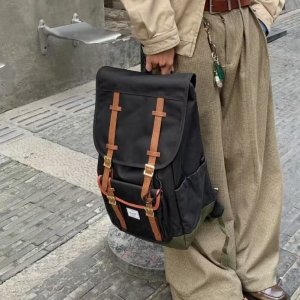 Herschel 箱包特价！封面复古旅行包$131 小钱夹$20