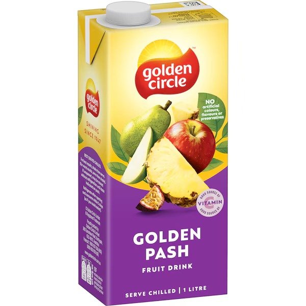 Golden Circle 黄金水果果汁1L