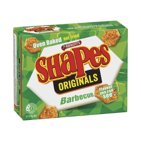 Shapes 饼干原味烧烤 | 175g