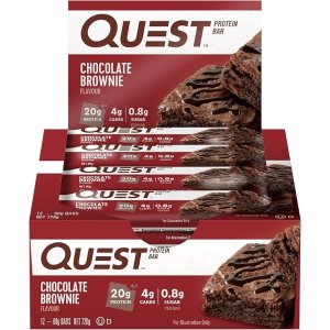 QUEST NUTRITION巧克力布朗尼蛋白棒