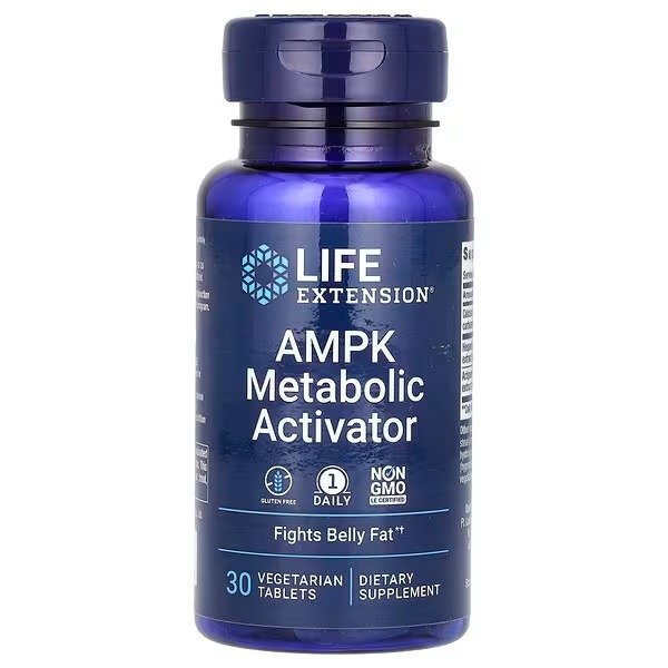 Life Extension, AMPK 代谢活化剂，30 片素食片