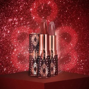 Charlotte Tilbury 蛇年限定满钻唇膏 | 开年“红运”就靠它了🧧