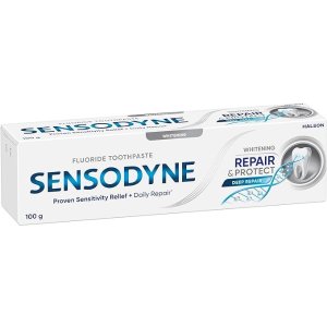 Sensodyne满$40享9.5折专业修复美白牙膏，100g