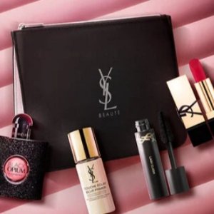 上新福利大放送✨YSL Beauty 满$150封面5件礼全带走！