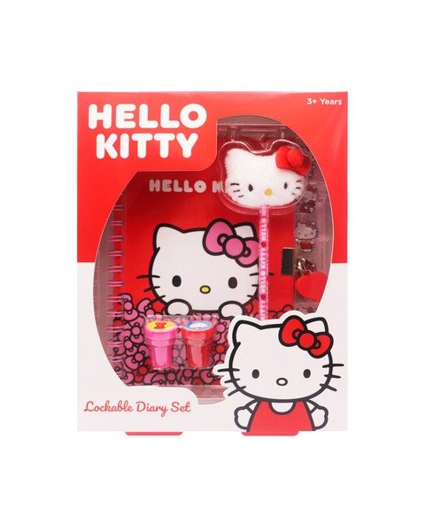 Hello Kitty 可上锁日记本