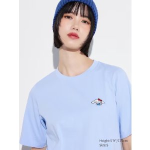 Uniqlo玉桂狗（Kitty版Hello Kitty 50周年短袖