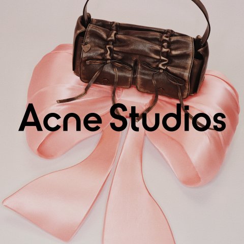 3折起！经典笑脸T恤$139Acne Studios 新年特价 新品蝴蝶结托特$494