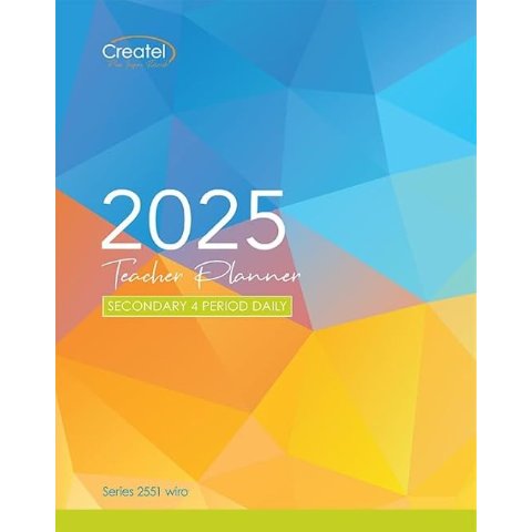 Createl Publishing 2025 每日教师计划表