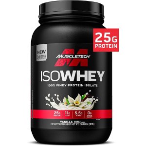 Muscletech分离乳清蛋白粉 香草味 907g