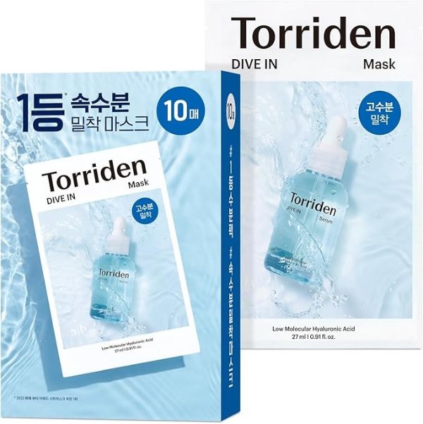 Torriden 补水面膜10张