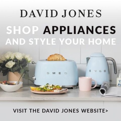 Tefal 空气炸锅$195David Jones 家电专场 博朗脱毛套装$449,铂富咖啡机$796