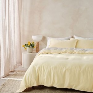 Myer高颜值床品上新 封面Linen House套装$85