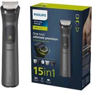 Philips7000 系列 15合1 面部、头发、身体毛发修剪器