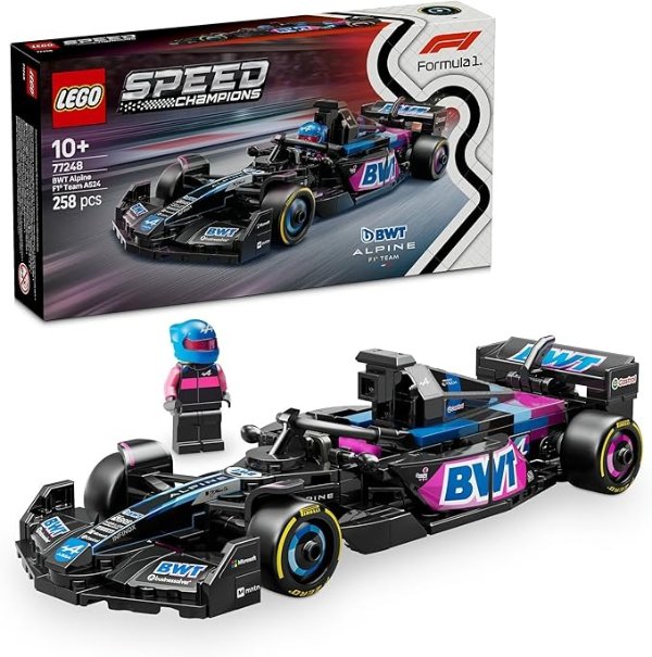 ® Speed Champions BWT Alpine F1® Team A524 小赛车 77248