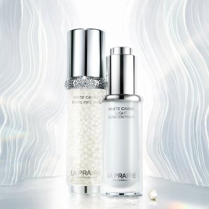 双喜临门❤️‍🔥La Prairie 全新白鱼子精华来袭！暗沉松垮肌救星