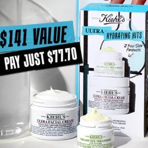 Kiehl's科颜氏 清仓7折上新🆕高保湿+牛油果眼霜套装$77