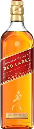 Johnnie Walker 红方 1L