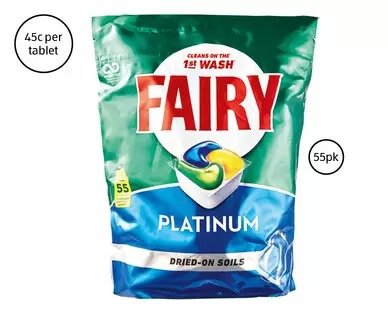 Fairy 洗碗块 55pk