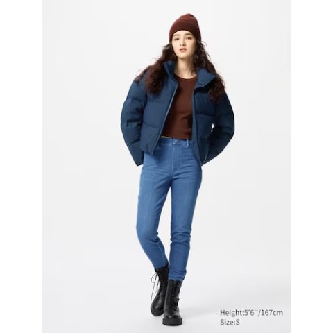 紧身弹力牛仔裤