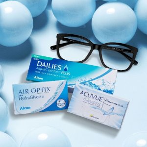 强生日抛$30/30片Clearly 全场大促！镜框、镜片6折起+隐形眼镜8折起