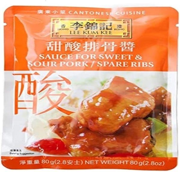 酸甜排骨酱, 80 g