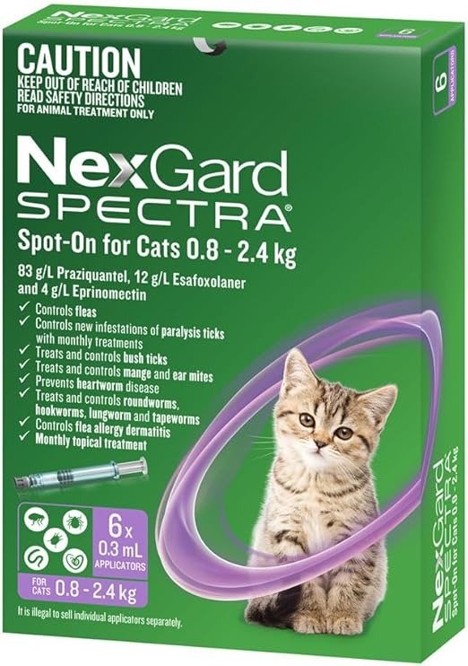 SPECTRA CAT 驱虫咀嚼片 6次装